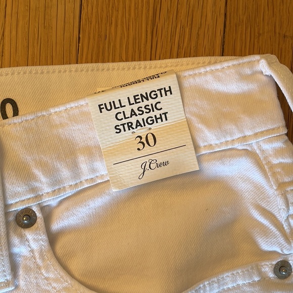 NWT J. Crew Full Length Classic Straight - Picture 7 of 10